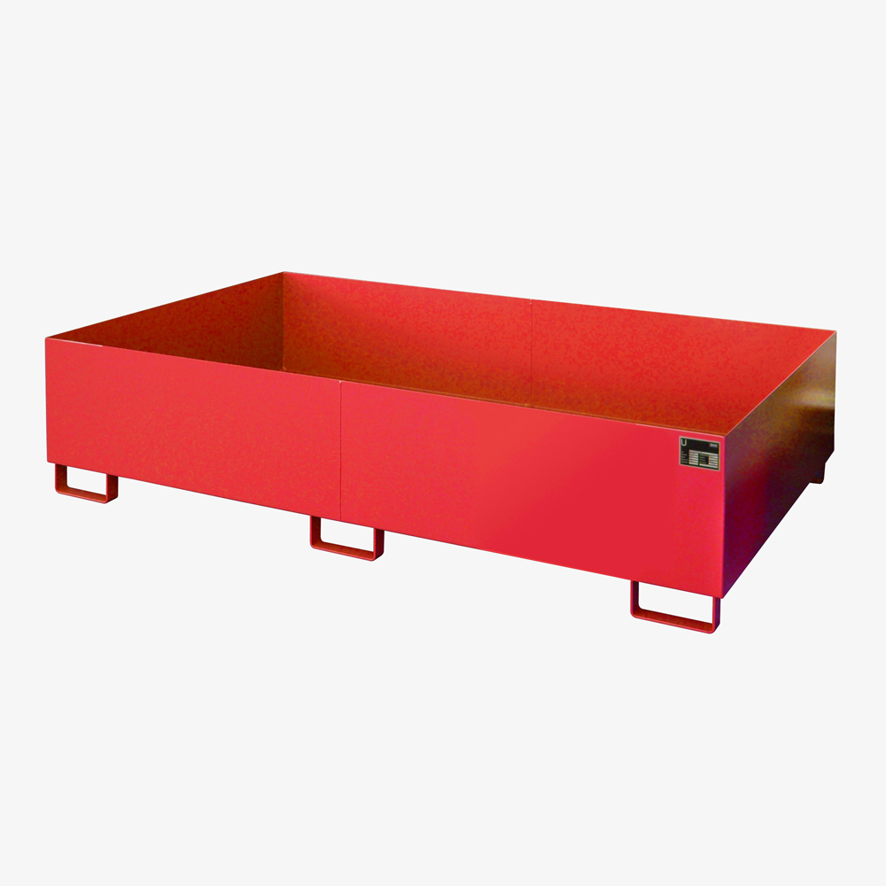 Produktbild von tigerhebezeuge regalwanne auffangwanne fuer hochregal typ RW 2200 2 rot