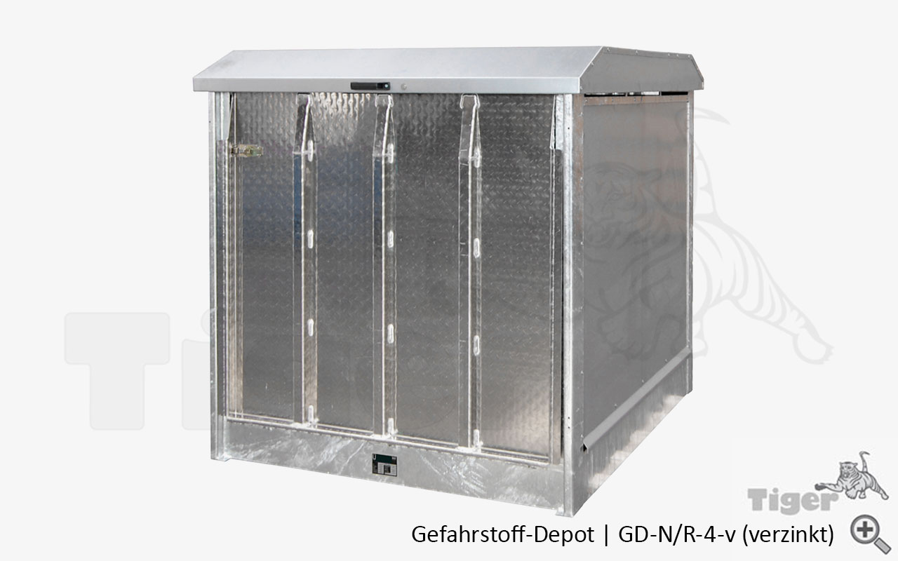 Produktbild von gefahrstoffdepot gd n r 4 v umweltlagertechnik