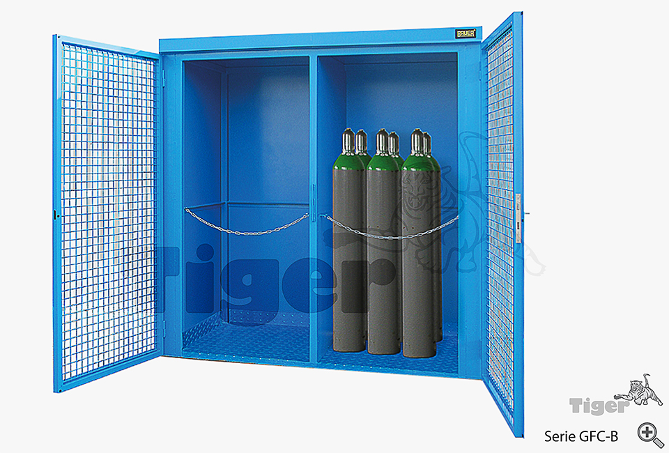 Produktbild von gasflaschencontainer gfc b gasflaschenschrank