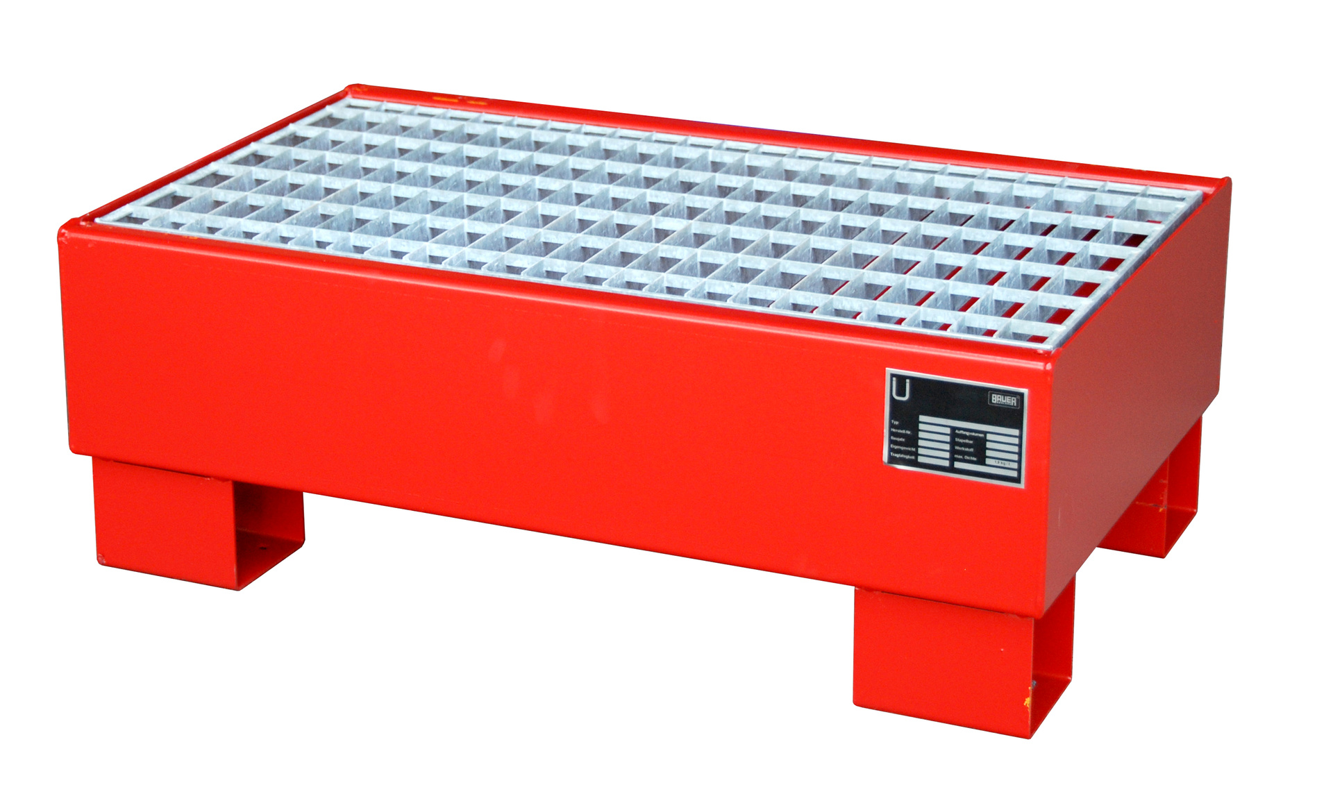Produktbild von tigerhebezeuge auffangwannen serie AW 60 1 M rot