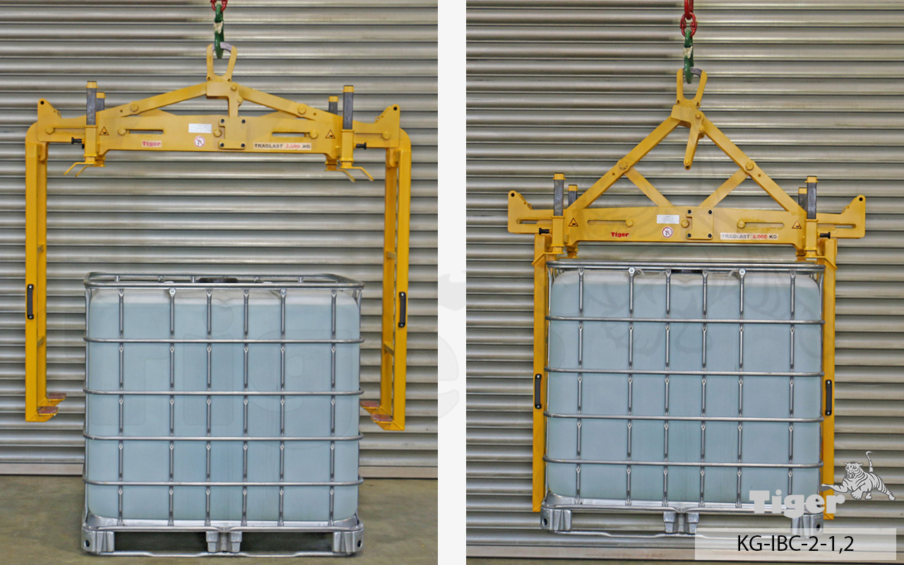 5. Produktbild zu ibc-hebegreifer-kg-ibc-2-1-2-kran-heben