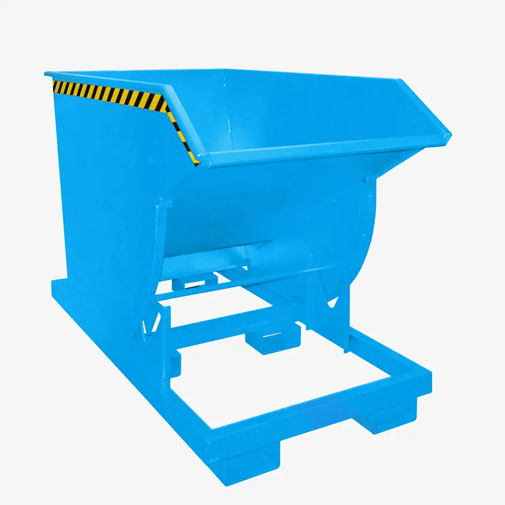 Produktbild von tigerhebezeuge kippbehaelter blau lackiert typ BKM 100 BLAU 01 x