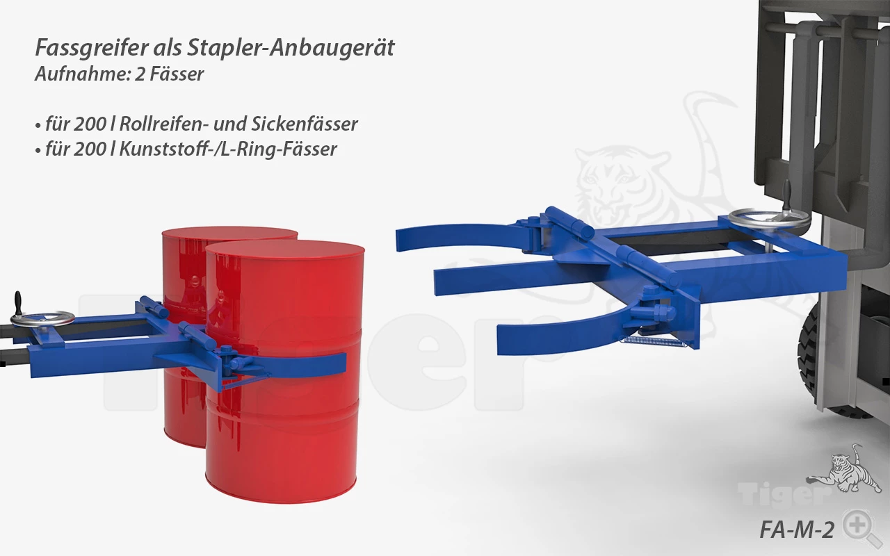 stapler-fassgreifer-fa-m Typ FA-M-2