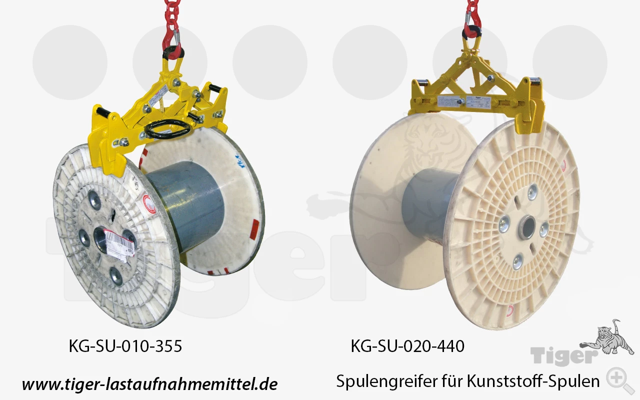 sonder-spulengreifer-kunststoffspulen Typ KG-SU-010-355