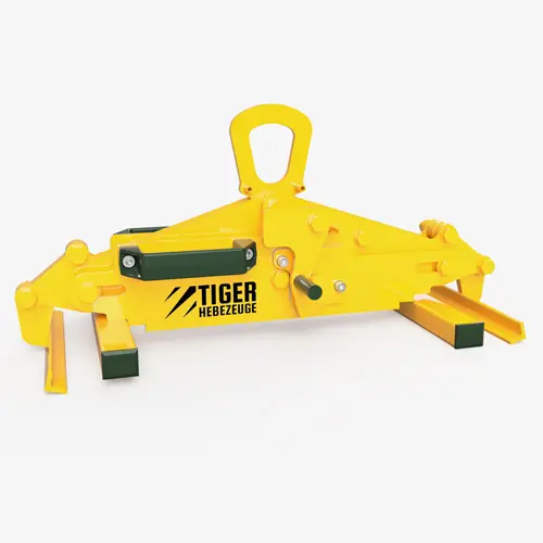 Produktbild von Kastenaußengreifer - Tiger Kastengreifer zum Kranen von Kunststoffkisten Serie KAX tiger-kastengreifer-fuer-kunststoffkaesten-serie-KAX