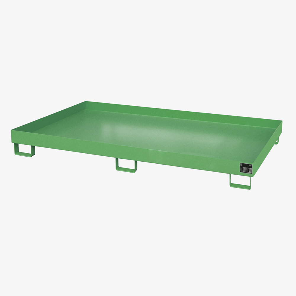 Produktbild von tigerhebezeuge regalwanne auffangwanne fuer hochregal typ RW 2200 gruen