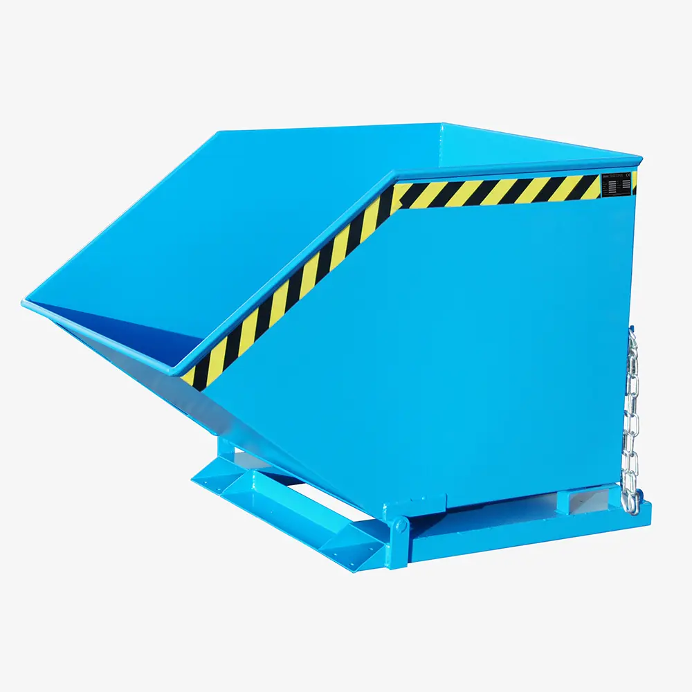 Produktbild von tigerhebezeuge kippmulde blau lackiert typ KK 800 BLAU 01 x