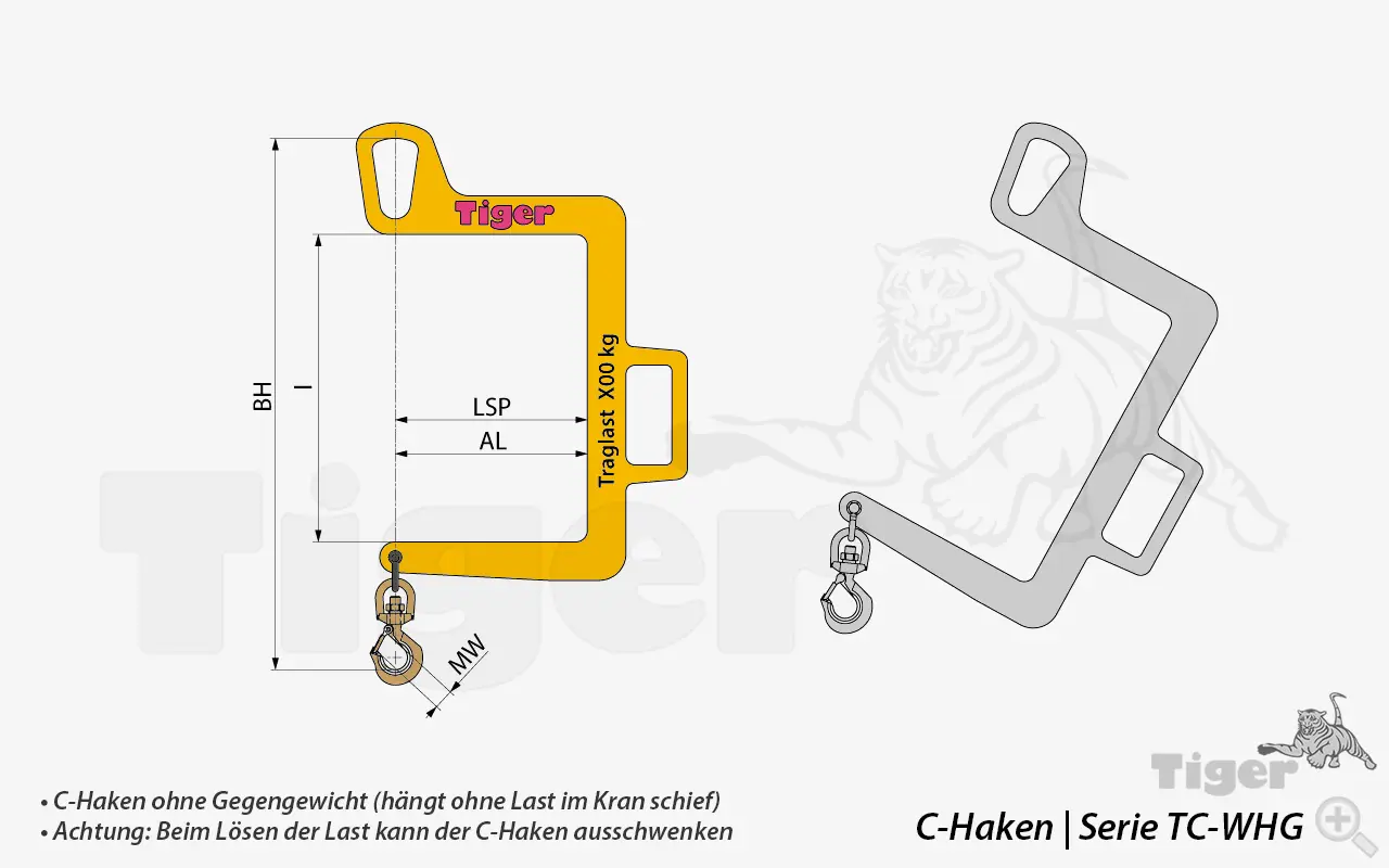Technisches Bild für c-haken-tc-whg-zeichnung-1