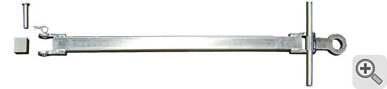 Produktbild von Deichsel für Rotationsfahrwerke Serie Rotoflex und Rotoflex-XL  Typ iR-LS-ZD3