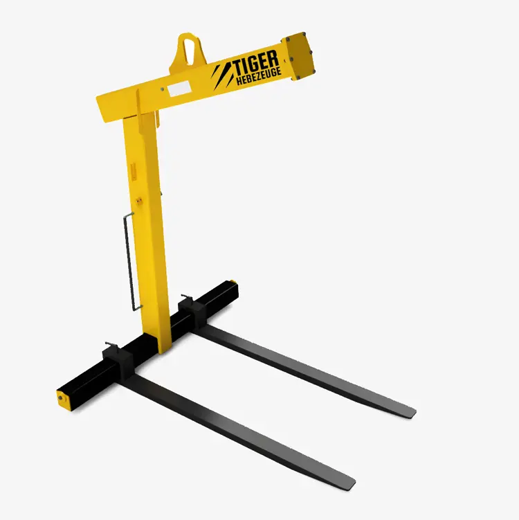 Produktbild von Tiger Automatik-Krangabeln mit stufenlos verstellbaren Gabelzinken Serie TLG-A TigerHebezeuge-Shop Krangabeln und Ladegabeln Krangabeln mit Eigengewicht-Selbstausgleich