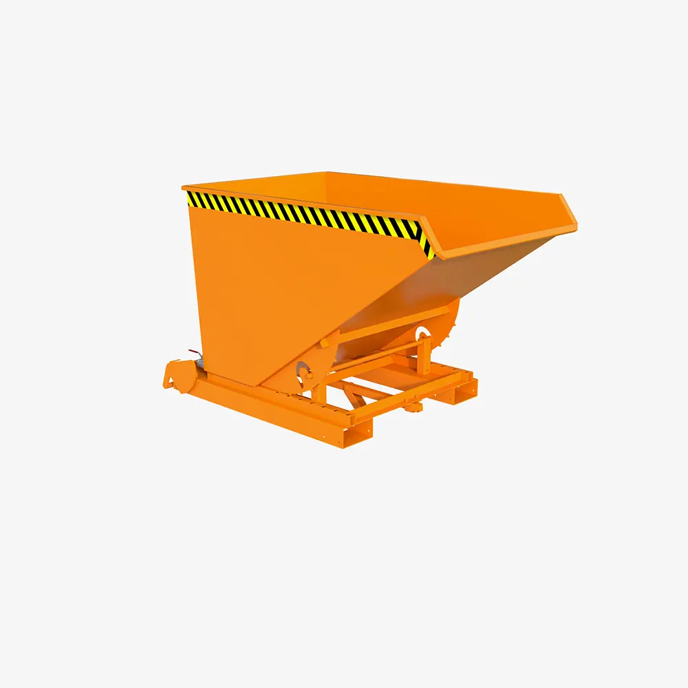 Produktbild von tigerhebezeuge spaenebehaelter orange lackiert typ 4AS 1200 ORANGE 01 x