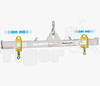 Zum Vergrößern anklicken Technisches Bild für ersatz-wirbellasthaken-v-kp-kran-quertraverse
