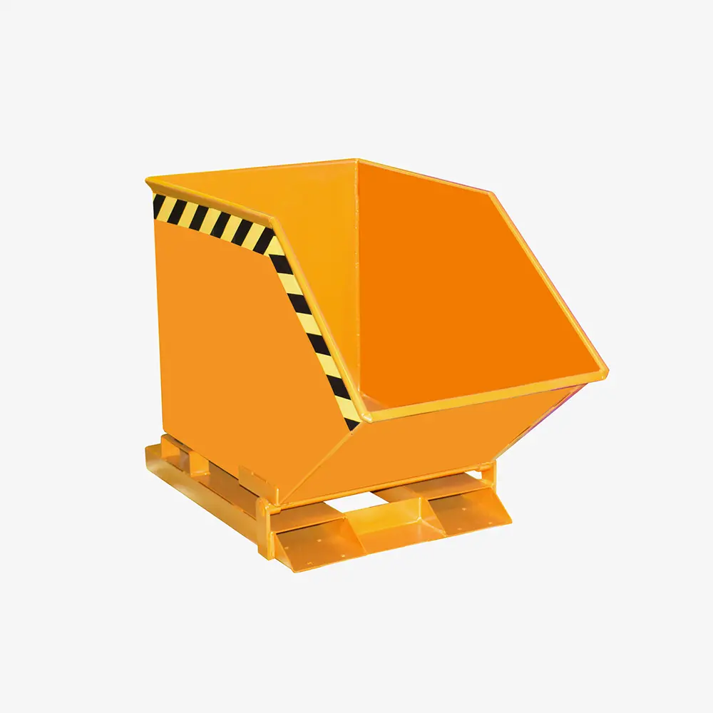 Produktbild von tigerhebezeuge kippmulde orange lackiert typ KK 250 ORANGE 01 x