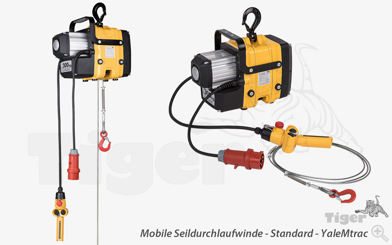 Produktbild von Mobile Seildurchlaufwinde Yale Mtrac zum Heben für extreme Seillängen für alle Hebeaufgaben beim Bau und der Montage seildurchlaufwinde-yalemtrac-7