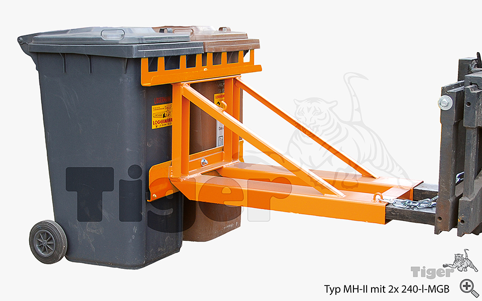 3. Produktbild zu muelltonnen heber mh ii stapler 4