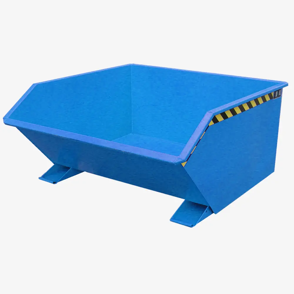 Produktbild von tigerhebezeuge kippbehaelter blau lackiert typ GU 750 BLAU 01 x