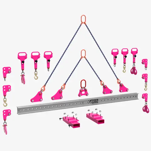 Produktbild von Tiger SmartBeam - Die modular verschraubte Balkentraverse von TigerHebezeuge Serie SMARTBEAM tiger-verschraubbare-modultraverse-krantraverse-serie-SMARTBEAM