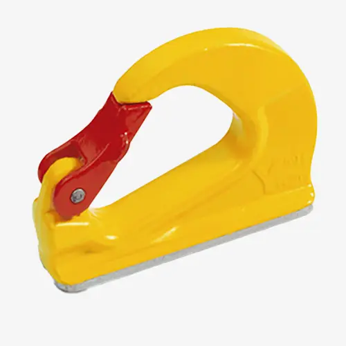 Produktbild von Anschweißhaken (Baggerhaken) in GK8 mit stabiler Gussfalle tigerhebezeuge-baggerhaken-anschweisshaken-serie-ASH