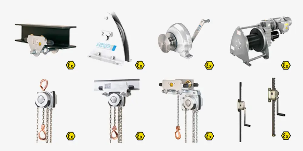 TigerHebezeuge-Shop ATEX-Hebezeuge 