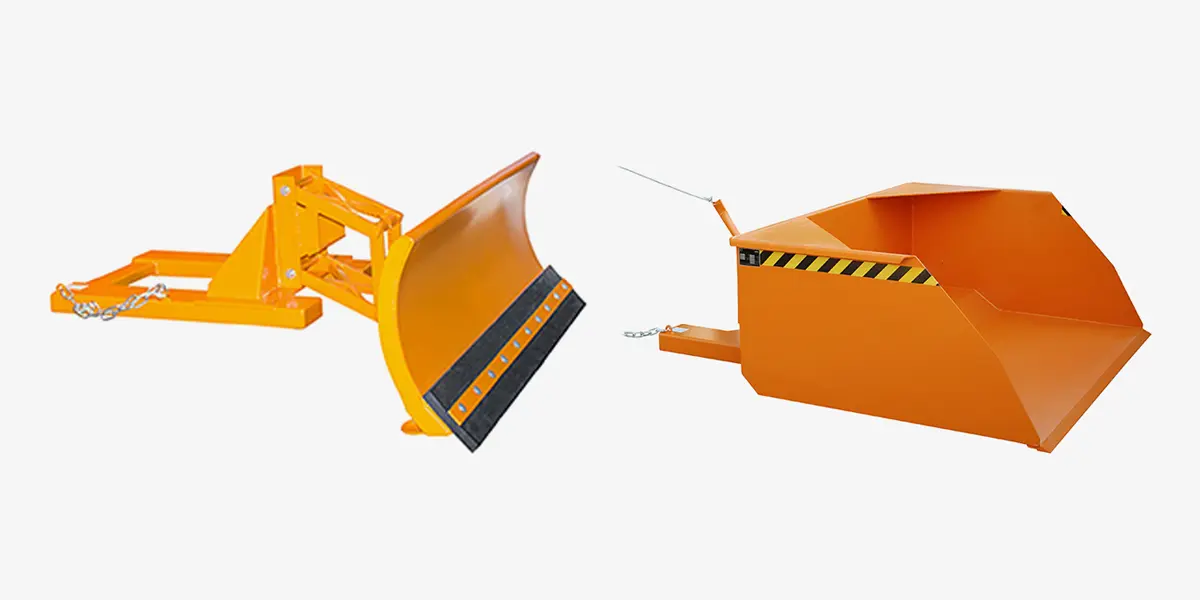 TigerHebezeuge-Shop Schneeschieber und Staplerschaufeln 