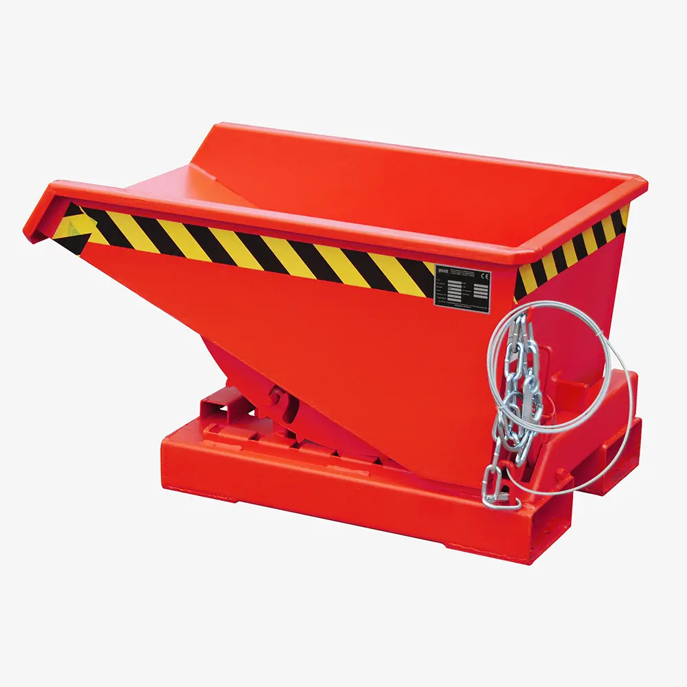 Stapler-Kippbehälter mit Abrollsystem und Seilzug - Unser Top-Seller