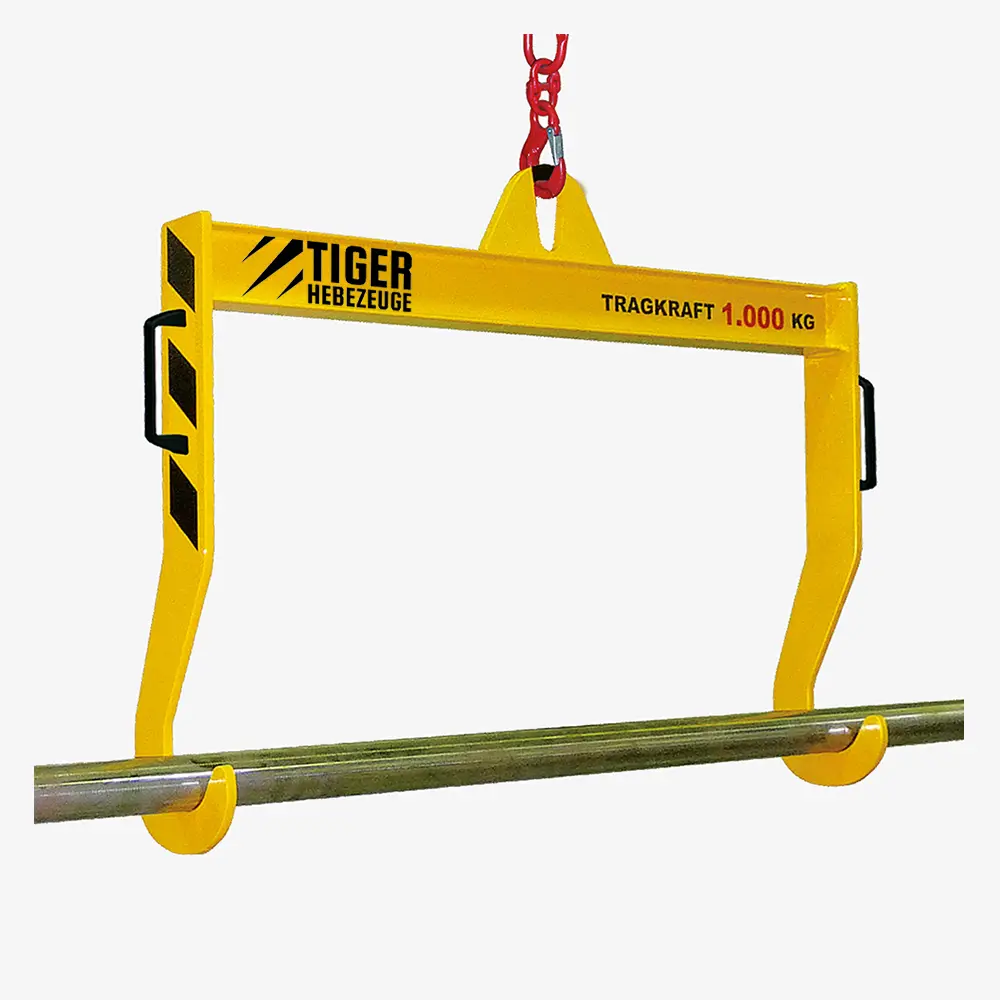 Produktbild von Tiger Lamellenhaken-Traverse mit 2 starren Langhaken tiger-lamellenhakentraverse-langhakentraverse-serie-TA-LS