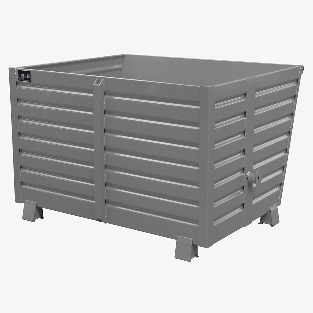 Produktbild von tigerhebezeuge stapelkipper grau lackiert typ BSK 150 GRAU 01 x