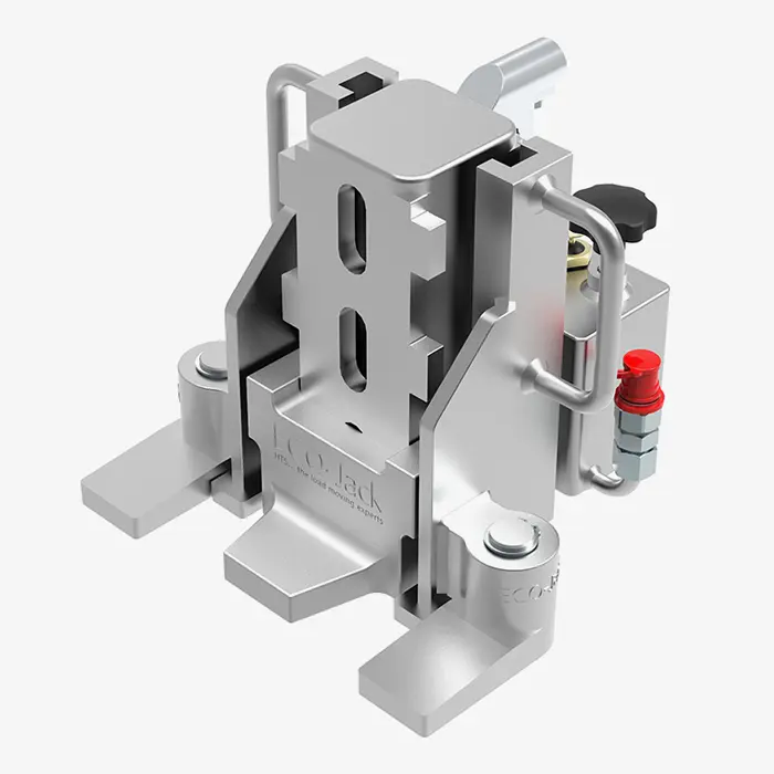 Produktbild von Reinraum-Maschinenheber ECO-Jack® mit integrierter Pumpe, vernickelt Serie EJ-S-CR tigerhebezeuge-reinraum-maschinenheber-eco-jack-typ-EJ-100-3S-CR-vernickelt