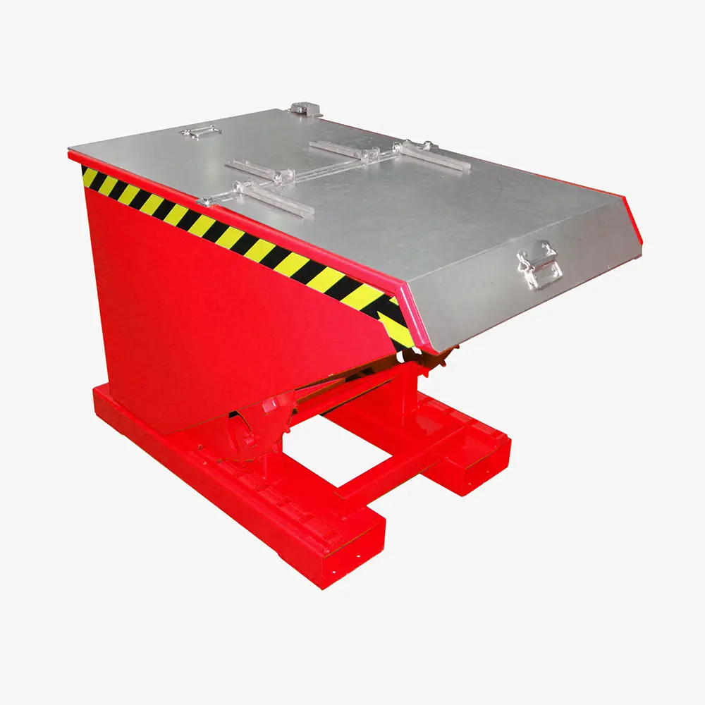 Stapler-Kippbehälter mit Abrollsystem und Seilzug - Unser Top-Seller