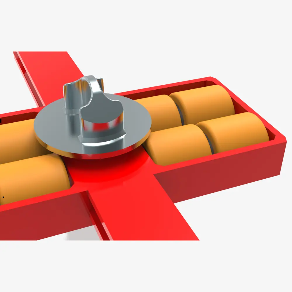 3. Produktbild zu tigerhebezeuge container transportfahrwerke schwerlastfahrwerke panzerrollen fuer seecontainer frachtcontainer serie ISO CON detail2 twistlock