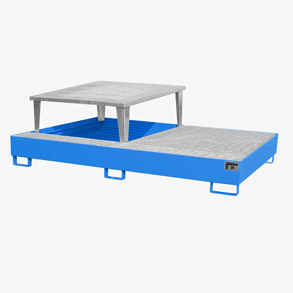 Produktbild von tigerhebezeuge auffangwanne blau lackiert typ AWA 21 BLAU 01 x