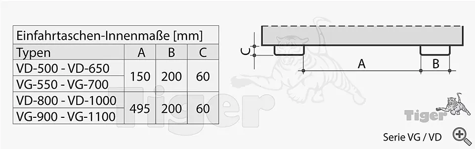 Zum Vergrößern anklicken Technisches Bild für kippbehaelter-vd-vg-stapler-einfahrtaschenmasse-2