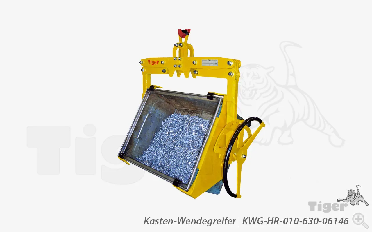 Produktbild von  Tiger Sonder-Kasten-Wendegreifer mit Handrad und Rasterarretierung Serie Sonder-KWG-HR tiger-kasten-wendegreifer-kwg-hr-010-630-06146