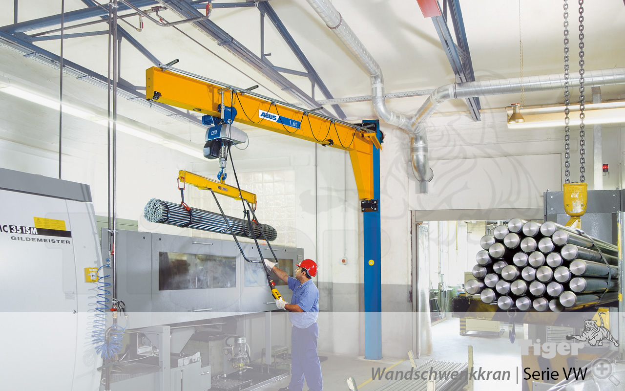 2. Produktbild zu befestigung wandkonsole wandschwenkkran