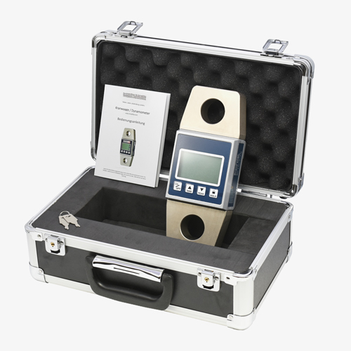 2. Produktbild zu tigerhebezeuge dynamometer kranwaage zugkraftmesser serie KW DM mit koffer