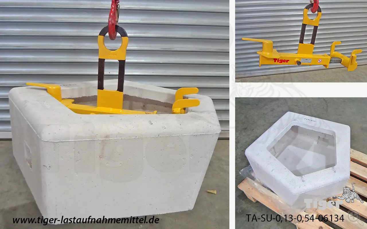 Produktbild von Tiger Sonder-Balkentraversen für Betonelemente im GaLa-Bau Serie Sonder-TA-SU tiger-hebevorrichtung-fuer-betonfertigteile-ta-su-0-13-0-54-06134