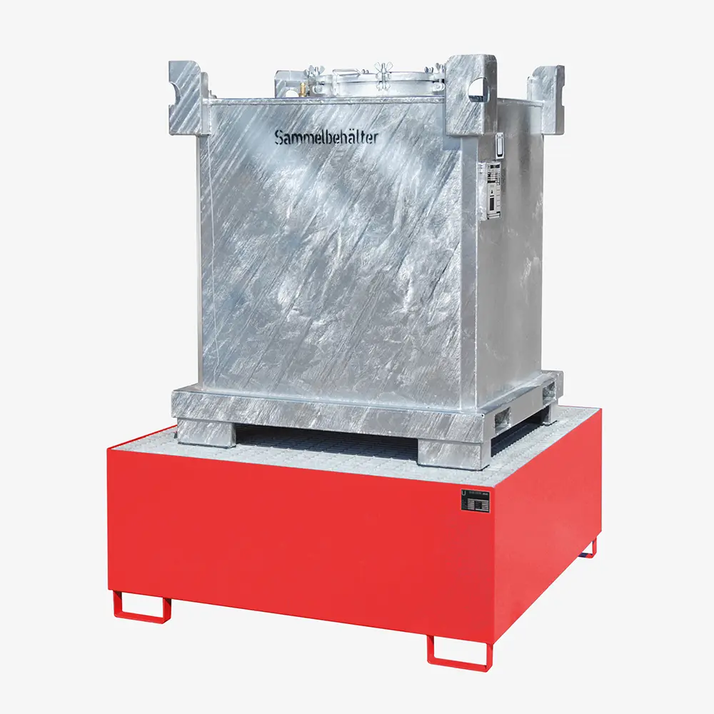 Produktbild von tigerhebezeuge auffangwanne rot lackiert typ AW 1000 ROT 01 x
