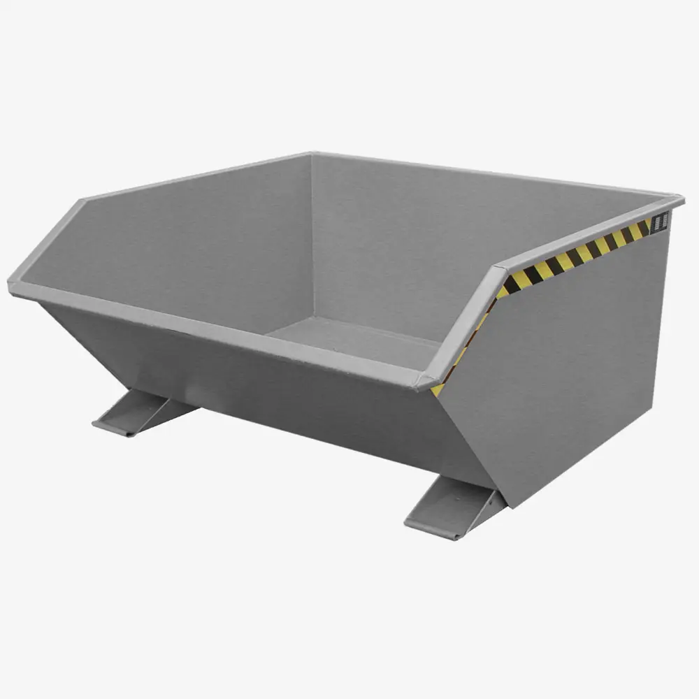 Produktbild von tigerhebezeuge kippbehaelter grau lackiert typ GU 750 GRAU 01 x