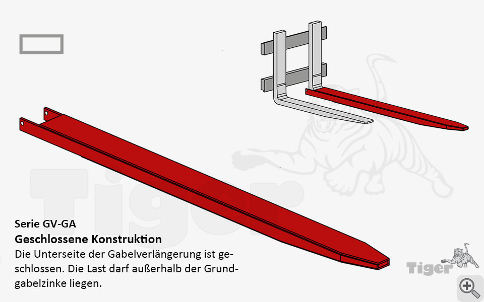 3. Produktbild zu gabelverlaengerungen gv oa