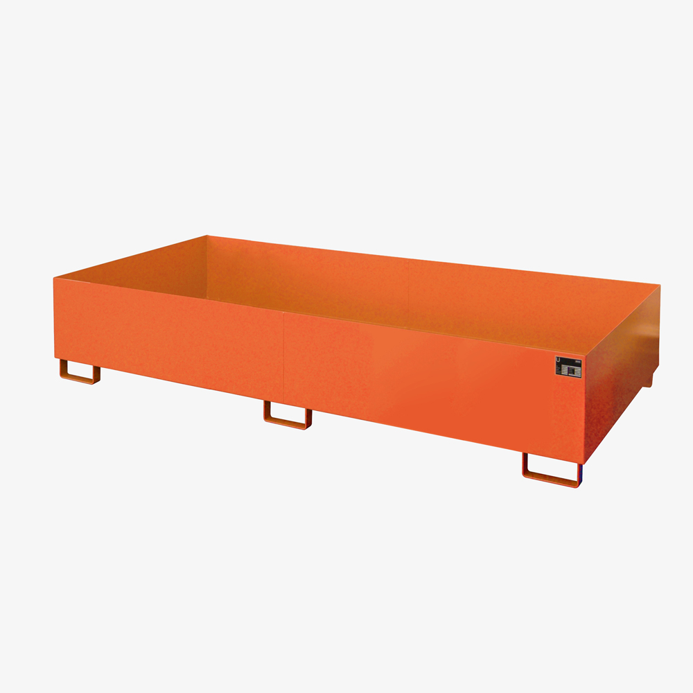 Produktbild von tigerhebezeuge regalwanne auffangwanne fuer hochregal typ RW 2700 3 orange