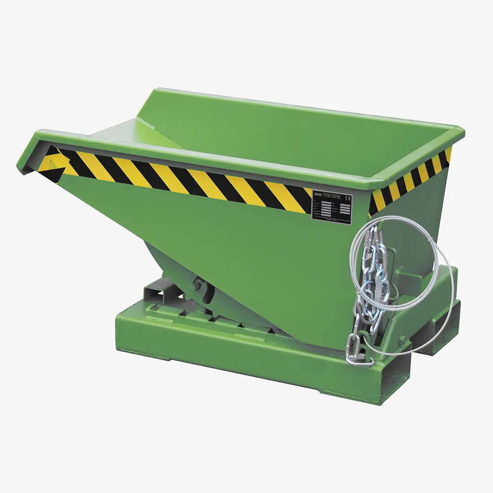 Stapler-Kippbehälter mit Abrollsystem und Seilzug - Unser Top-Seller