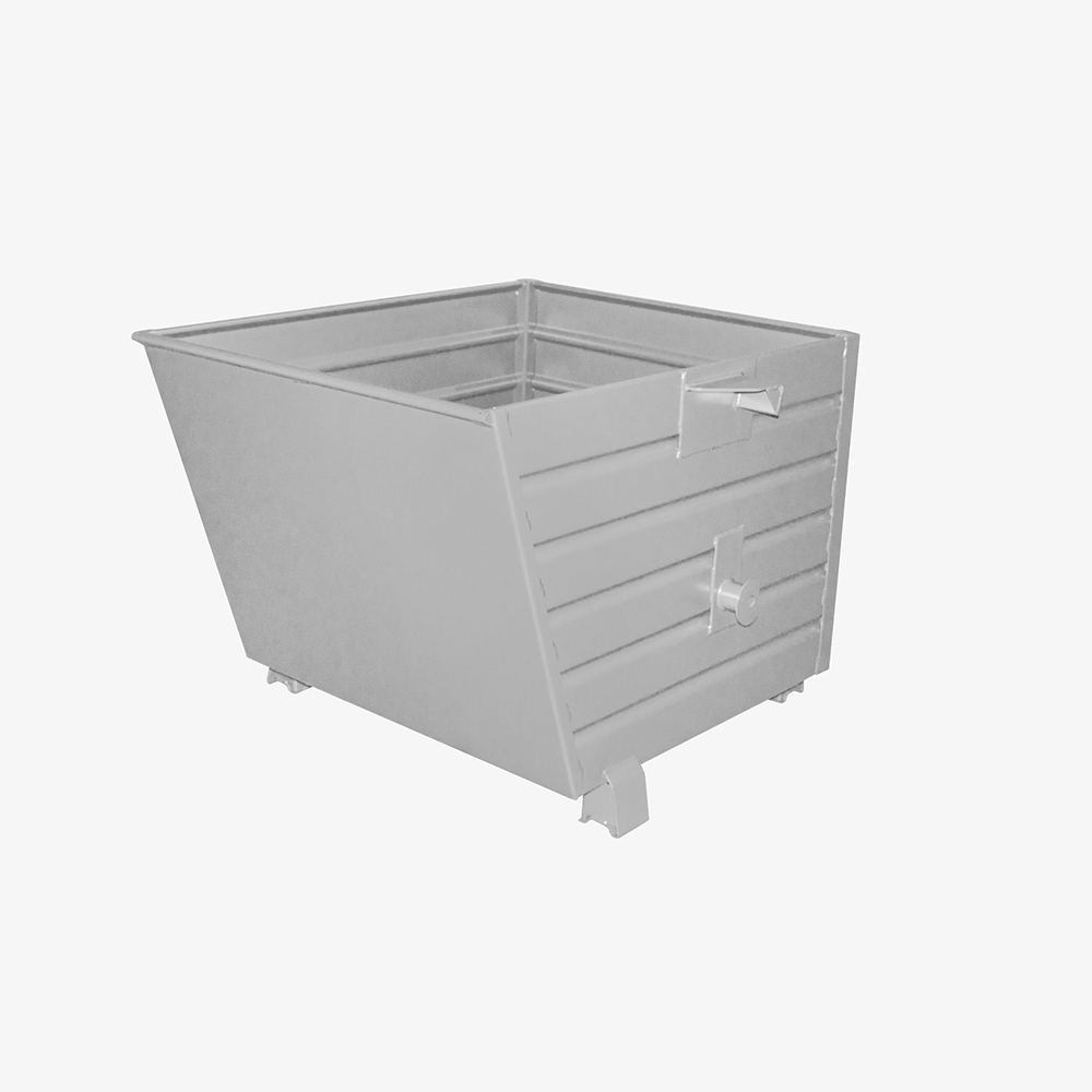 Produktbild von tigerhebezeuge stapelkipper grau lackiert typ BSK 90 GRAU 01 x