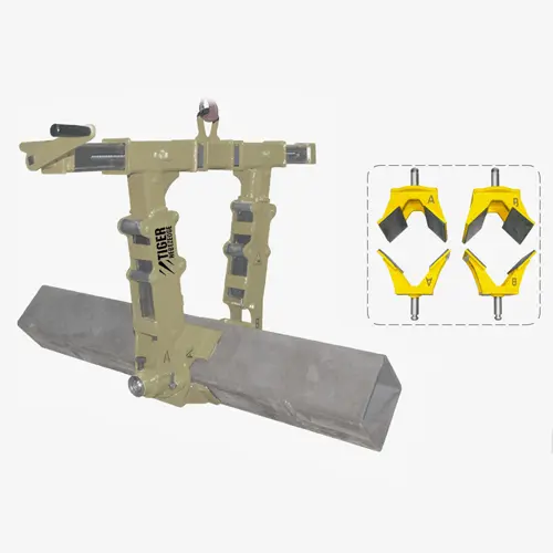 Produktbild von Tiger Wechselpallensatz für Sonder-Spindelgreifer SPT-K-WP-015-320-210-OP mit selbstspannenden Greifarmen, drehbar gelagert Serie Sonder-SPT-K-WP-Pallensatz tiger-wechselpallen-satz-fuer-sonder-spindelgreifer-serie-Sonder-SPT-K-WP