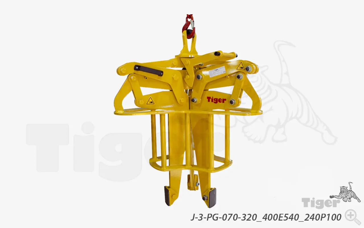 Produktbild von Tiger Sonder-Innengreifer mit verlängerten Pallen und mittiger Abstützung Sonder-Innengreifer-J-3-PG-070-320_400E540_240P100