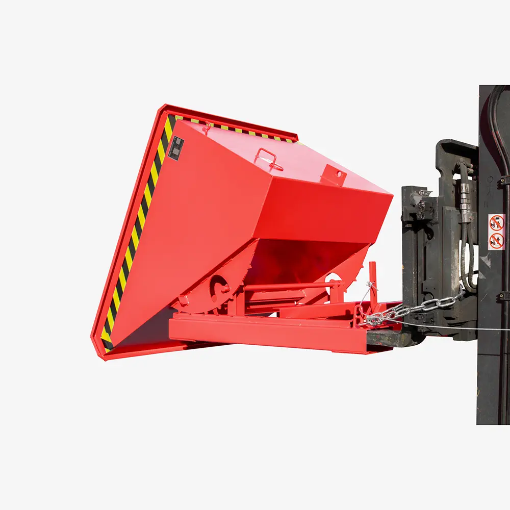 Stapler-Kippbehälter mit Abrollsystem und Seilzug - Unser Top-Seller