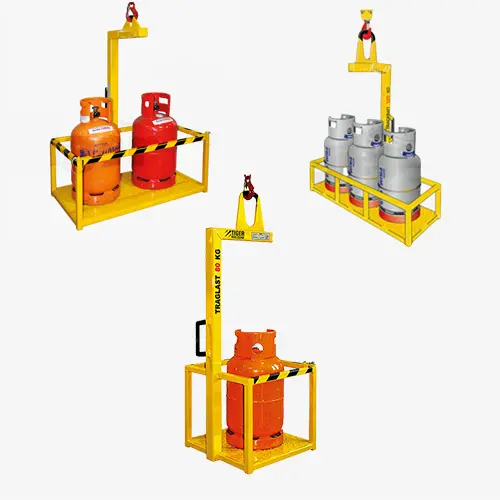 Produktbild von Krankorb aus Rohrrahmen für Fässer, Säcke, Kleingebinde u. Gasflaschen Serie TKK tiger-mini-krankoerbe--zum-materialtransport-fuer-gasflaschen-serie-TKK