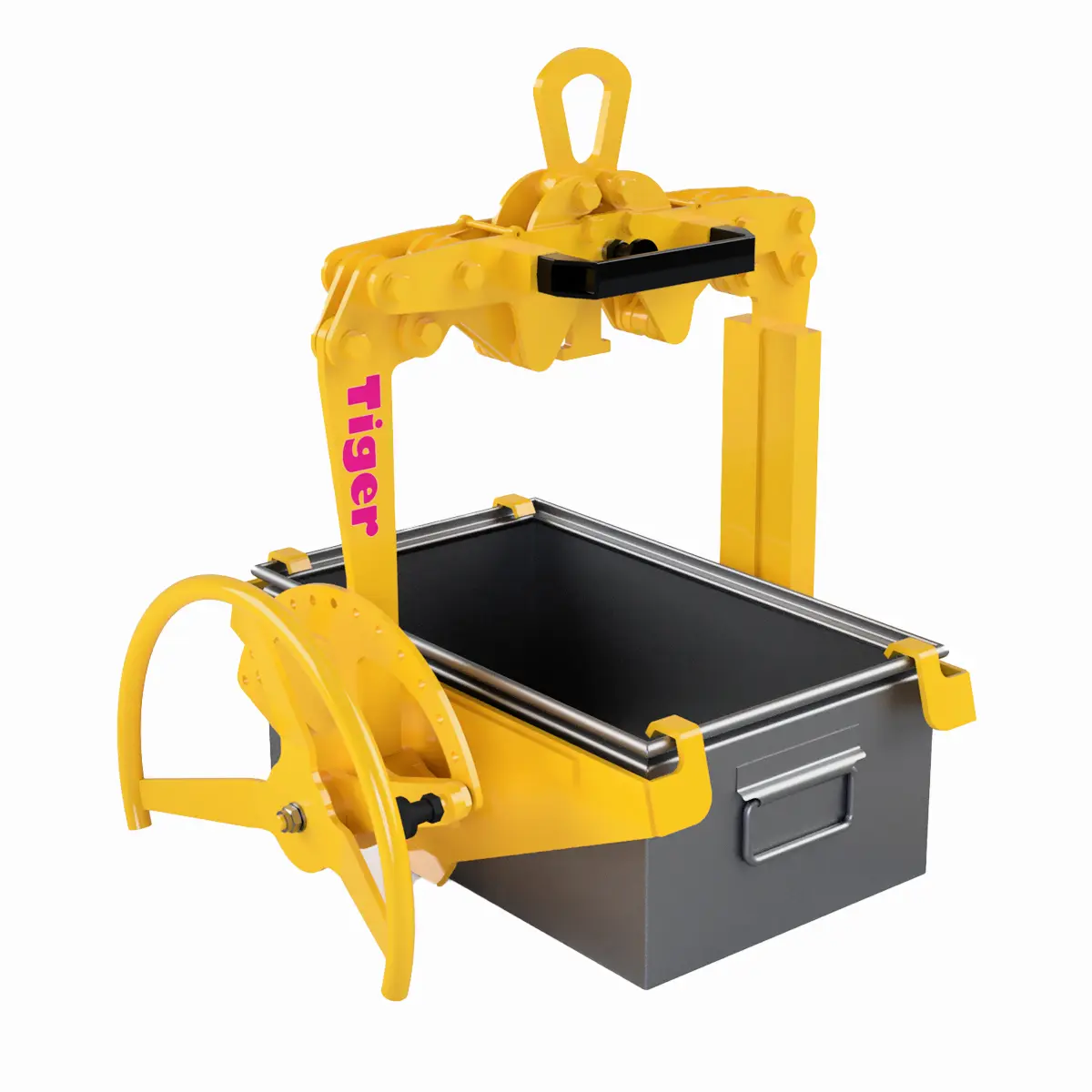 Produktbild von tiger kastenwendegreifer kwg hr kastengreifer mit handrad