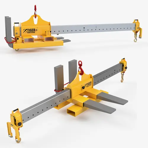 Produktbild von Tiger Hakentraverse und Stapler-Lastarm - 2in1 Kombi-Lastaufnahmemittel für Kran und Stapler Serie GSA-TAV tiger-zwei-in-eins-kombi-lastaufnahmemittel-fuer-kran-und-stapler-lastarm-balkentraverse-serie-GSA-TAV