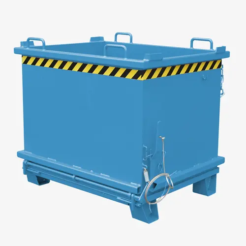 Produktbild von Klappbodenbehälter für Stapler mit Seilzug und Automatik-Klappenschließung Serie SB tigerhebezeuge-klappbodenbehaelter-fuer-stapler-und-kran-serie-SB