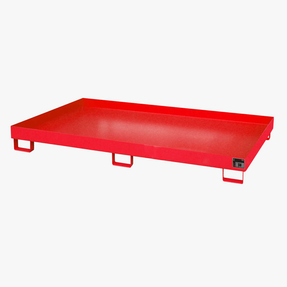 Produktbild von tigerhebezeuge regalwanne auffangwanne fuer hochregal typ RW 2200 rot